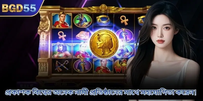 প্রকাশক বিশ্বের অনেক নামী প্রতিষ্ঠানের সাথে সহযোগিতা করেন।
